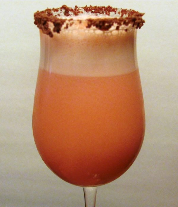 Coo Deh Appleton Rum Cocktail With Edible Post Card