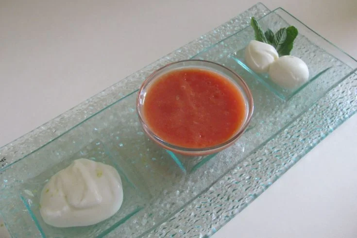 Parmesan ice cream