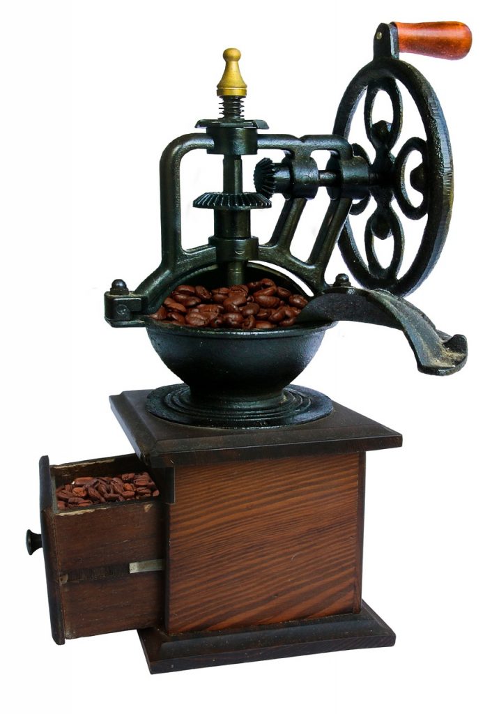 Coffee old grinder